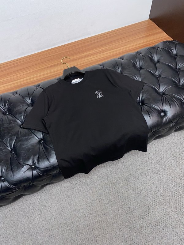 남성 순면 라운드넥 반팔 티셔츠 기본款 001-230763