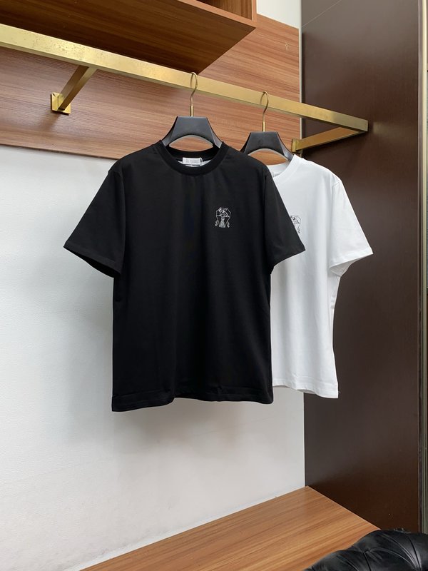 남성 순면 라운드넥 반팔 티셔츠 기본款 001-230763