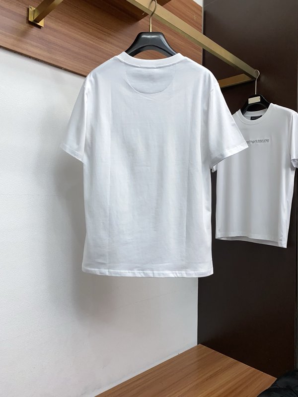 남성 순면 라운드넥 반팔 티셔츠 기본款 001-230773