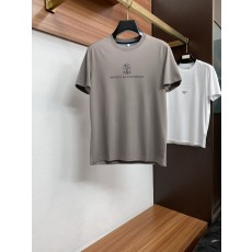 클래식 패션 머서라이즈드 코튼 반팔 티셔츠 001-230789