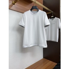 신장 면 라운드넥 반팔 티셔츠 001-230819