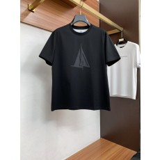 프리미엄 더블 암모니아 실크 반팔 티셔츠 001-230822