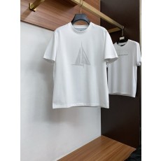 프리미엄 더블 암모니아 실크 반팔 티셔츠 001-230823