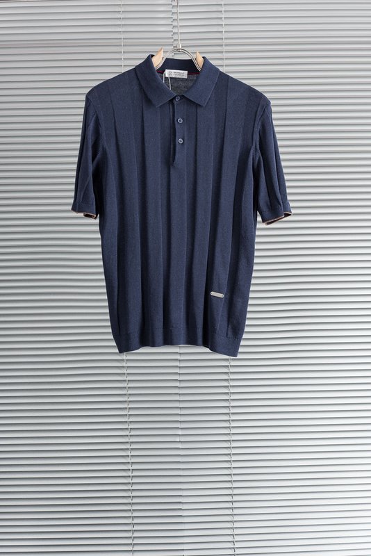 남성 린넨 텐셀 혼방 폴로 셔츠 001-230856