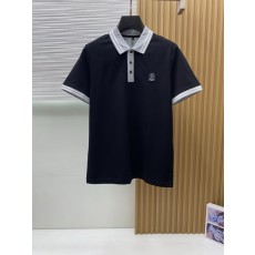 클래식 패션 칼라 순면 피케 폴로 셔츠 001-230859