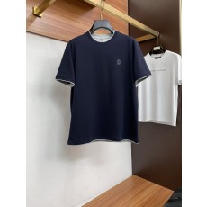 초봄 라운드넥 반팔 티셔츠 심플 캐주얼 001-230867