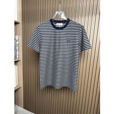 브루넬로 쿠치넬리 남성 스트라이프 반팔 폴로 셔츠 001-230895