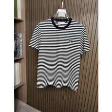 브루넬로 쿠치넬리 남성 스트라이프 반팔 폴로 셔츠 001-230907