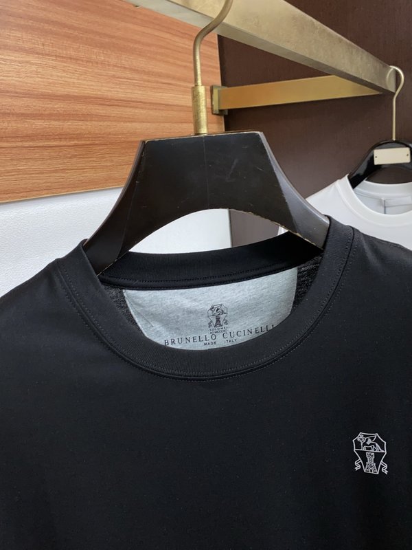 고급 맞춤 면 반팔 티셔츠 001-230910