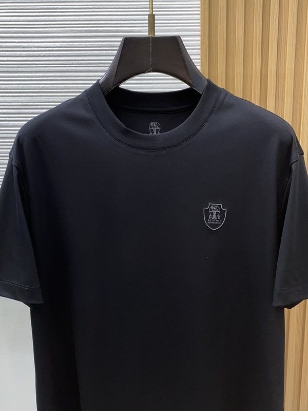 고급 면 모달 혼방 남성 반팔 티셔츠 001-230913