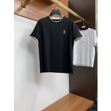 봄여름 남성 심플 라운드넥 반팔 티셔츠 001-230921