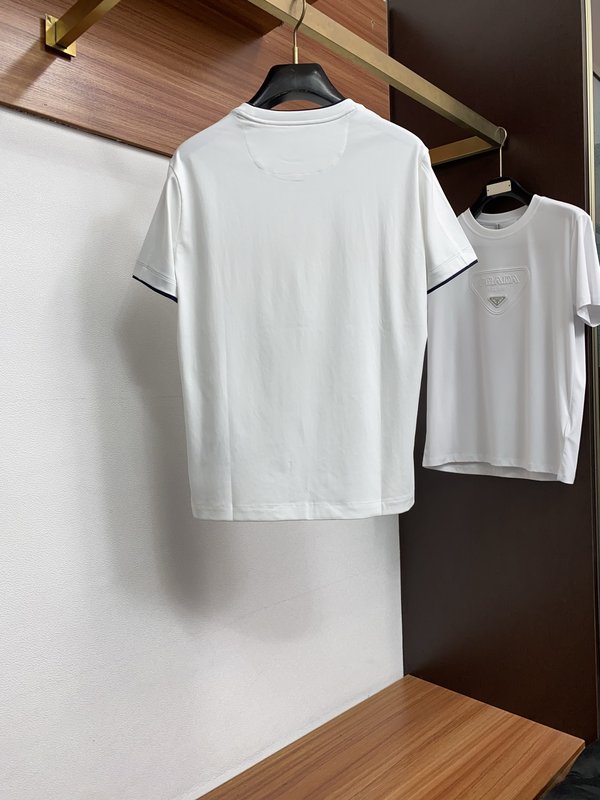 봄여름 남성 심플 라운드넥 반팔 티셔츠 001-230922