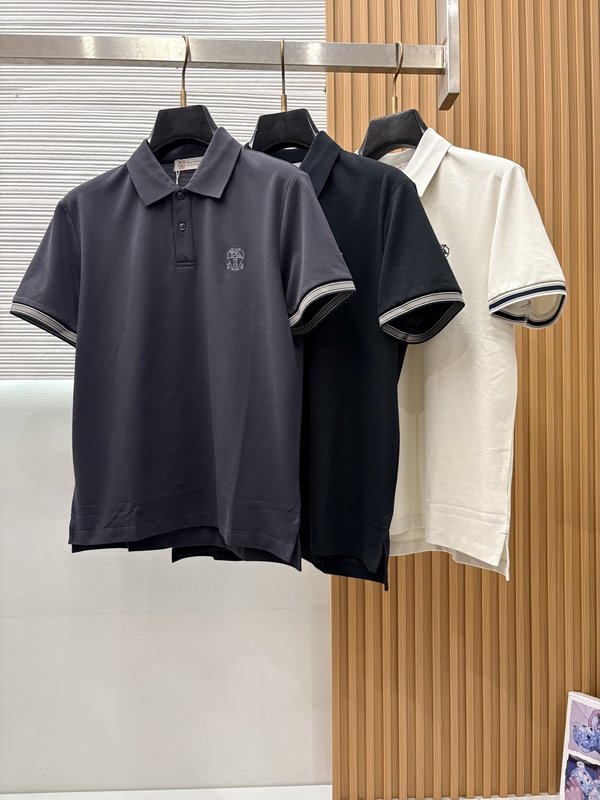 세미 피케 비즈니스 폴로 셔츠 반소매 001-230926
