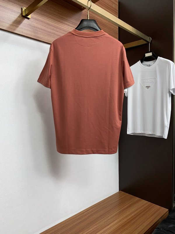 클래식 패션 라운드넥 반팔 티셔츠 001-230945