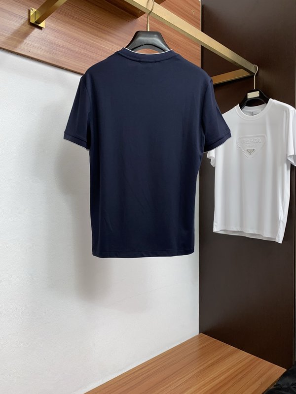 남성 순면 라운드넥 반팔 티셔츠 베이직 001-230951