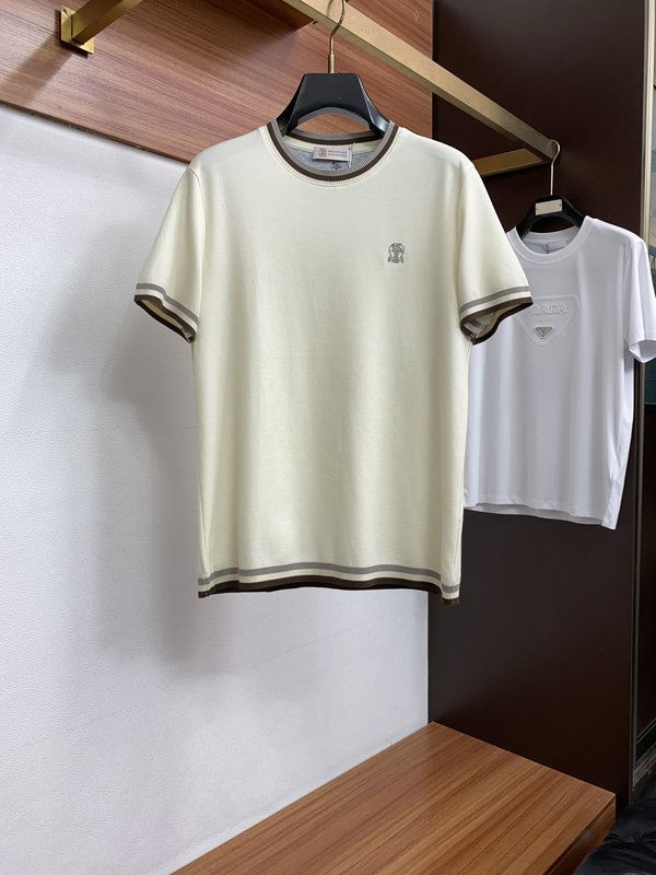 남성 라운드넥 반팔 티셔츠 001-230957