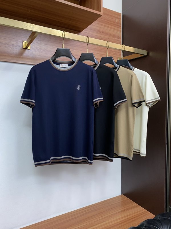 남성 라운드넥 반팔 티셔츠 001-230957