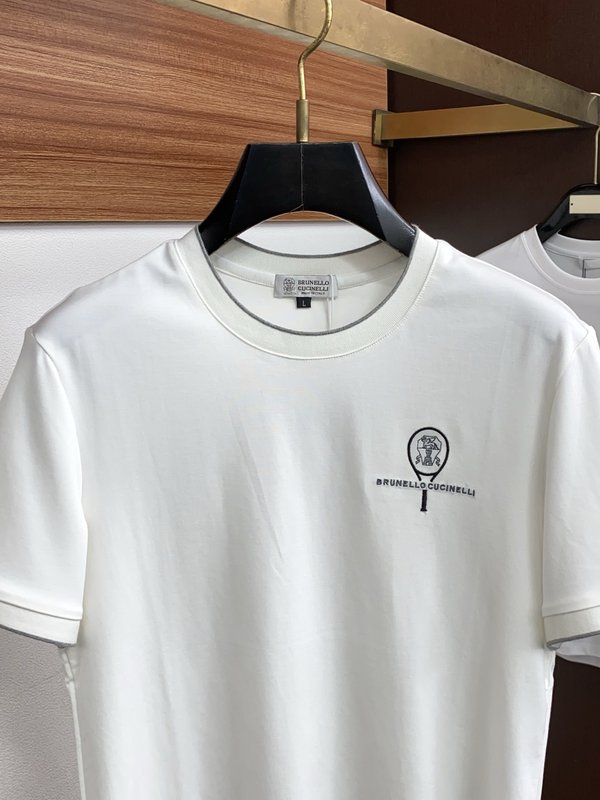 남성 순면 라운드넥 반팔 티셔츠 기본형 001-230964