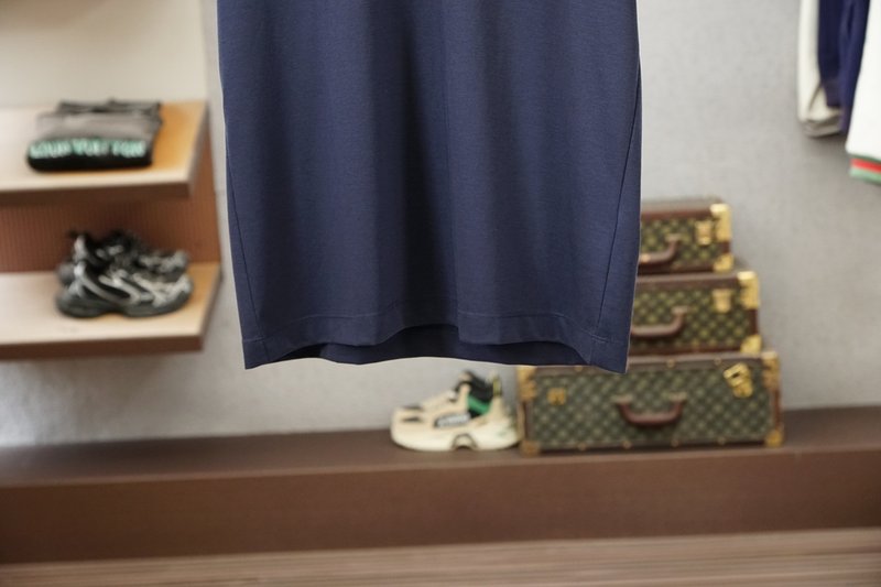 남성 라운드넥 더블 머서라이즈드 반팔 티셔츠 001-230972