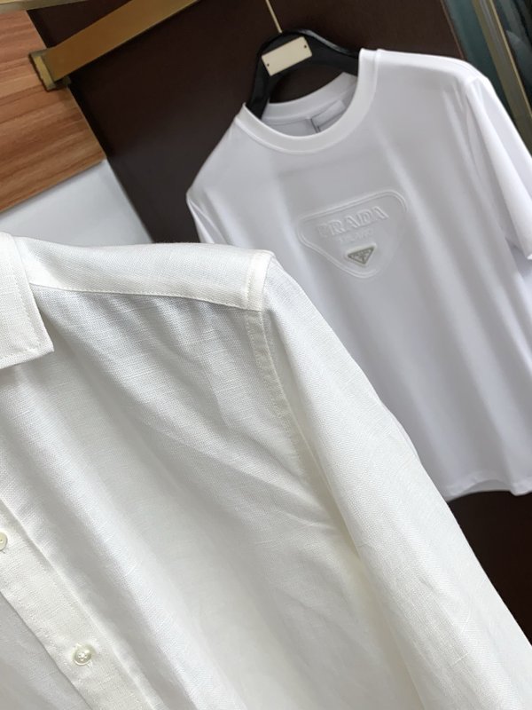 남성 텐셀 린넨 코튼 비즈니스 캐주얼 반팔 셔츠 001-230978