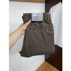 남성 코튼 린넨 캐주얼 정장 바지 001-231016