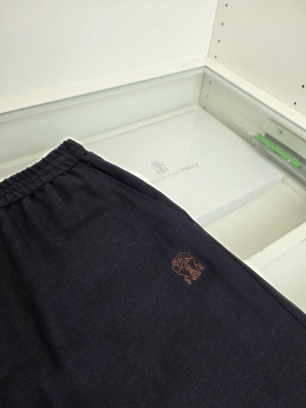 남성 린넨 캐주얼 하프 팬츠 001-231030