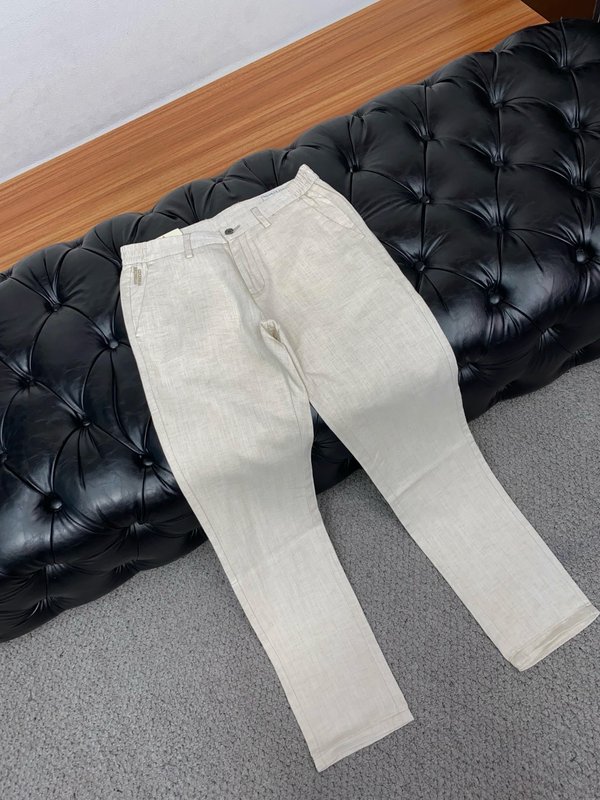 이탈리아 프리미엄 린넨 코튼 슬랙스 001-231034