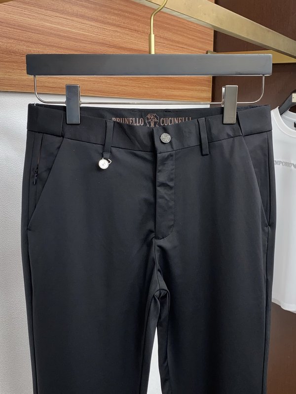 남성 워싱 데님 캐주얼 정장 바지 001-231035