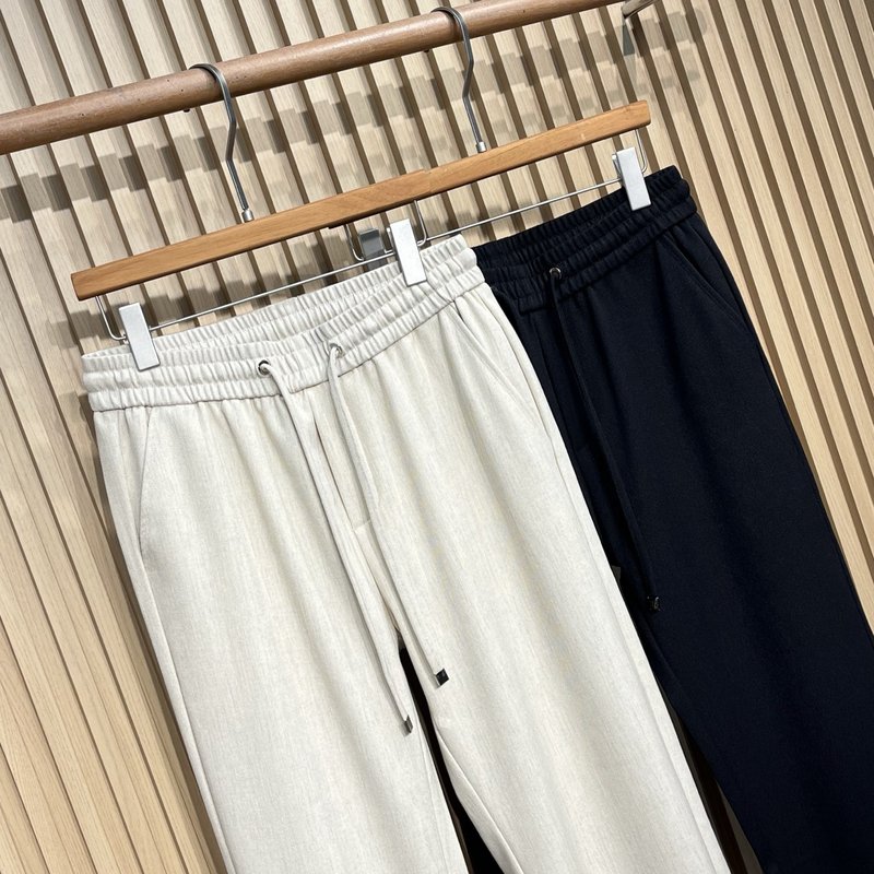 브루넬로 쿠치넬리 스프링 여름 캐주얼 팬츠 001-231075