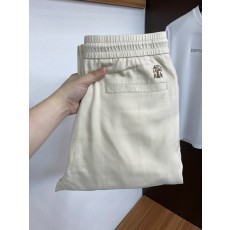 봄여름 신상 정방적 면린 캐주얼 팬츠 001-231099