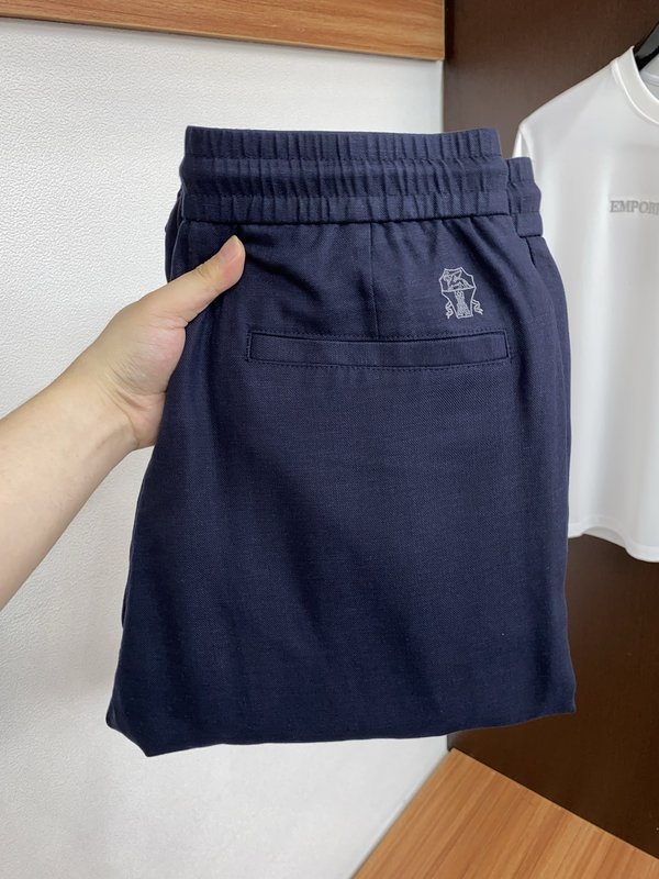 봄여름 신상 남성 캐주얼 팬츠 정방적 면린 001-231100