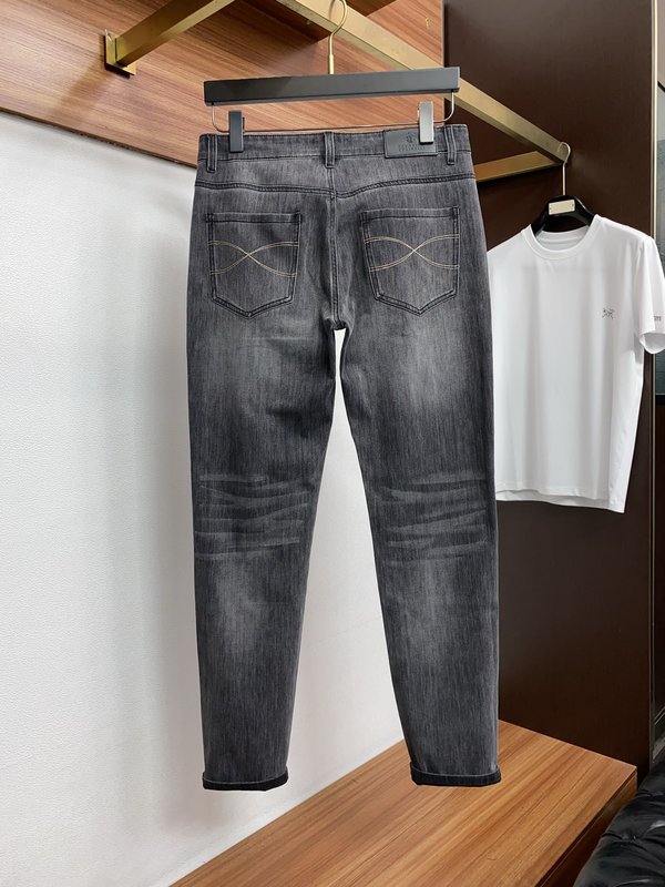 장면 면 슬림 스트레이트 진 001-231159