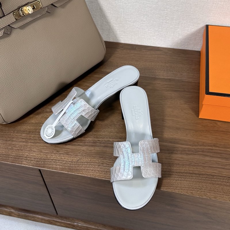 에르메스 H 슬리퍼 오란 샌들 시리즈 001-231501