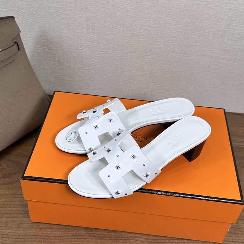 에르메스 H 슬리퍼 오란 샌들 시리즈 001-231598