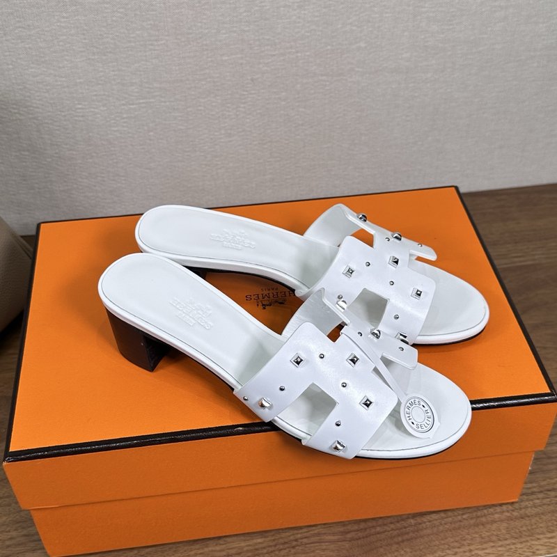 에르메스 H 슬리퍼 오란 샌들 시리즈 001-231598