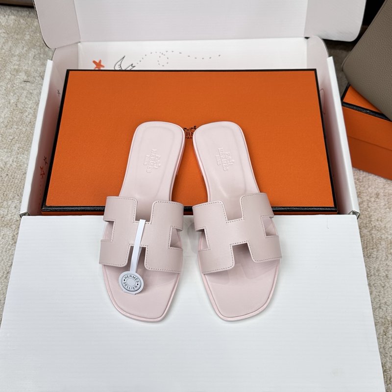 에르메스 H 슬리퍼 오란 샌들 시리즈 001-231673