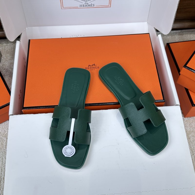 에르메스 H 슬리퍼 오란 샌들 시리즈 001-231691