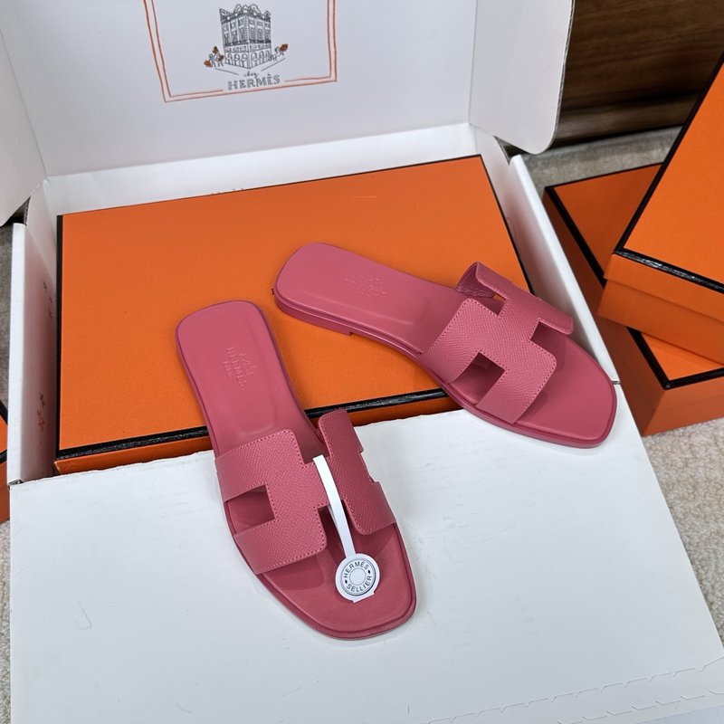 에르메스 H 슬리퍼 벨벳 샌들 001-231693
