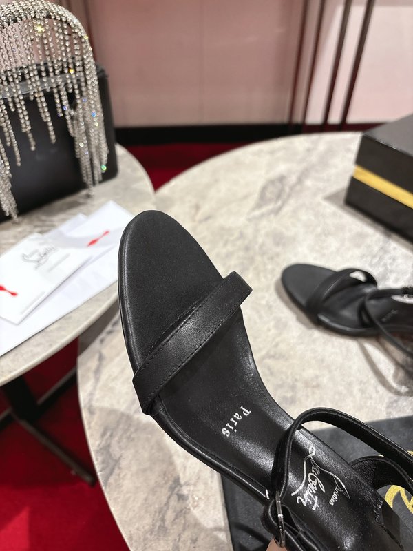 스트랩 하이힐 샌들 001-231943