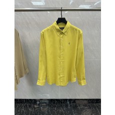 폴로 랄프 로렌 클래식 리넨 긴팔 셔츠 001-232133