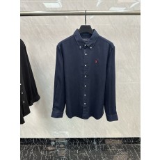 폴로 랄프 로렌 클래식 리넨 긴팔 셔츠 001-232135
