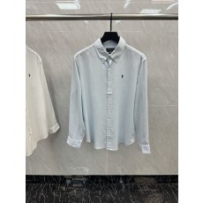 폴로 랄프 로렌 클래식 포니 마크 리넨 셔츠 001-232136