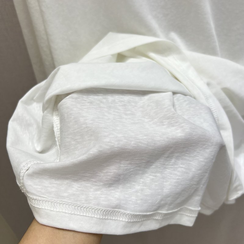 미우미우 솔기 컷아웃 후드 긴팔 티셔츠 001-232279