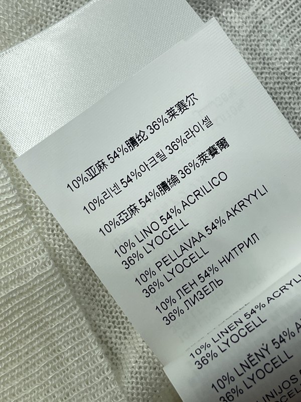 미우미우 입체 꽃 니트 반팔 티셔츠 001-232633