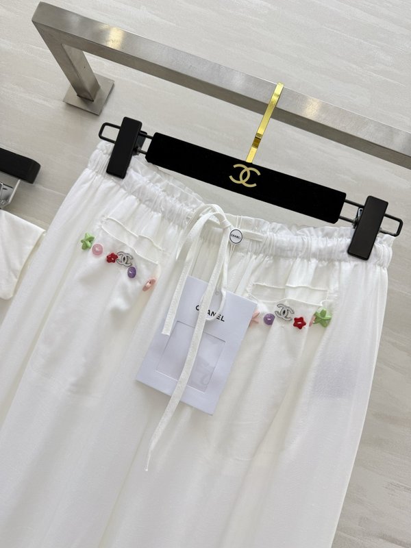 레인보우 버클 하이웨스트 와이드 팬츠 001-232885