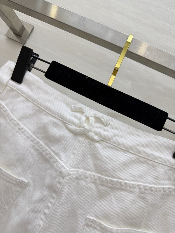 샤넬 클래식 백팩 버클 데님 팬츠 001-232958