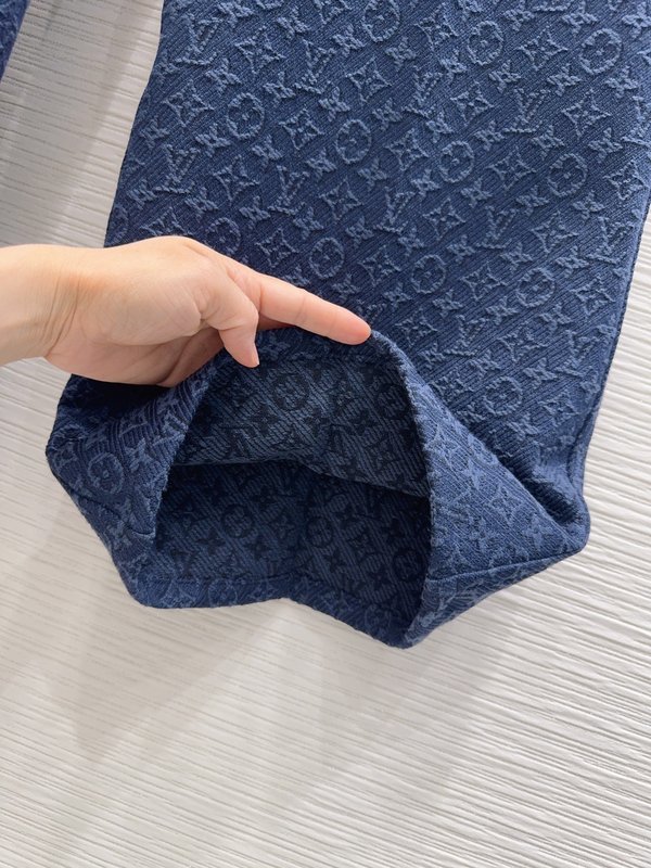 루이비통 여성 스탠다드 핏 슬림 팬츠 001-233281