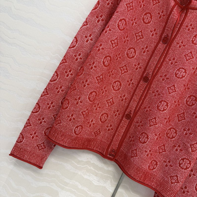 루이비통 모노그램 라운드넥 가디건 자켓 001-233341
