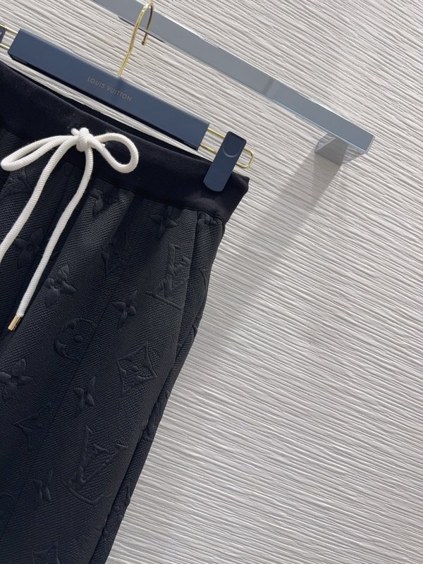 레트로 우아한 텍스처 커스텀 롱팬츠 001-233405