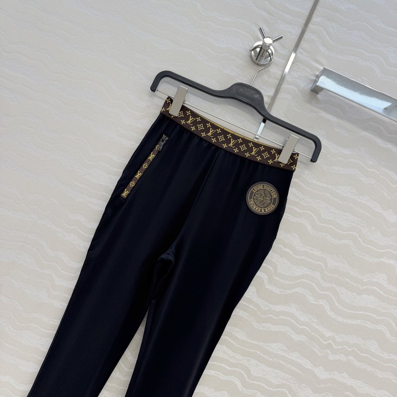 루이비통 컬러 블록 로고 요가 레깅스 001-233408
